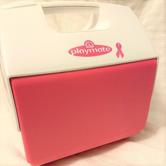 Igloo Other - IGLOO Playmate Cooler, Pink Ribbon Logo Breast Cancer Awareness Support